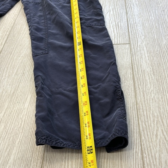 Tory Burch Cargo Pants Dark Navy Blue size 10 - Picture 8 of 10